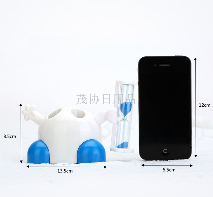 Children brush hourglass timer toothbrush holder hourglass bathroom fixtures