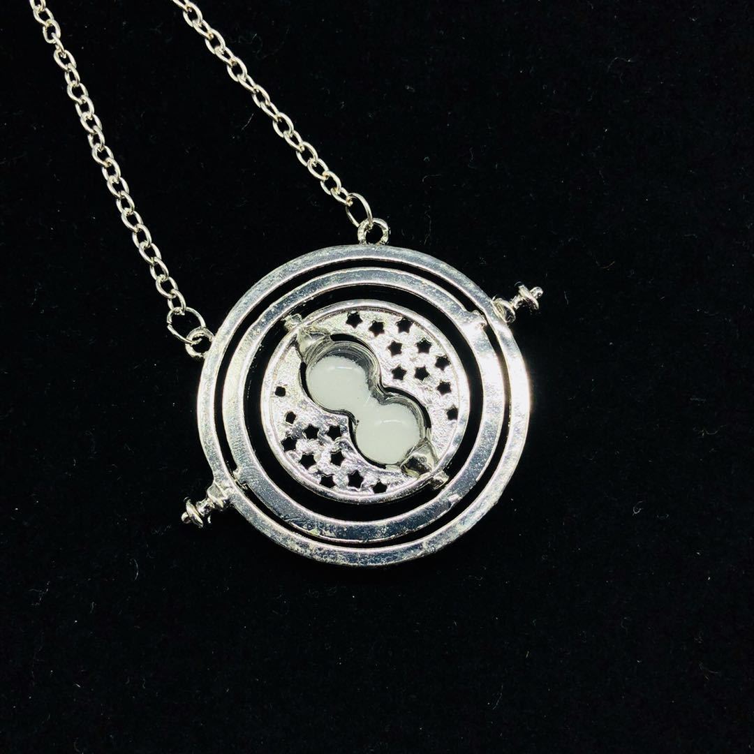 Jewelry Foreign Trade Original Single Harry Potter Time Converter Hourglass Necklace AliExpress Female