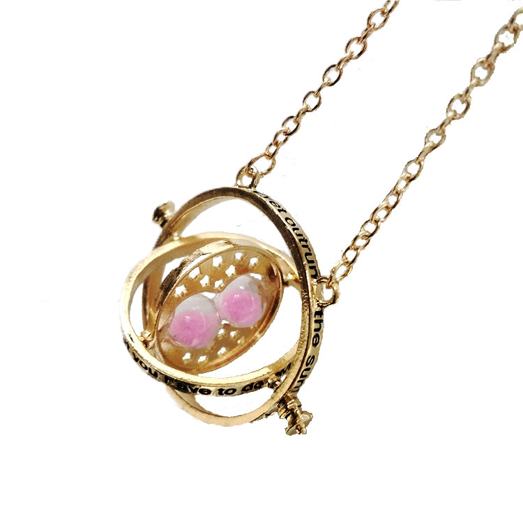 Jewelry Foreign Trade Original Single Harry Potter Time Converter Hourglass Necklace AliExpress Female