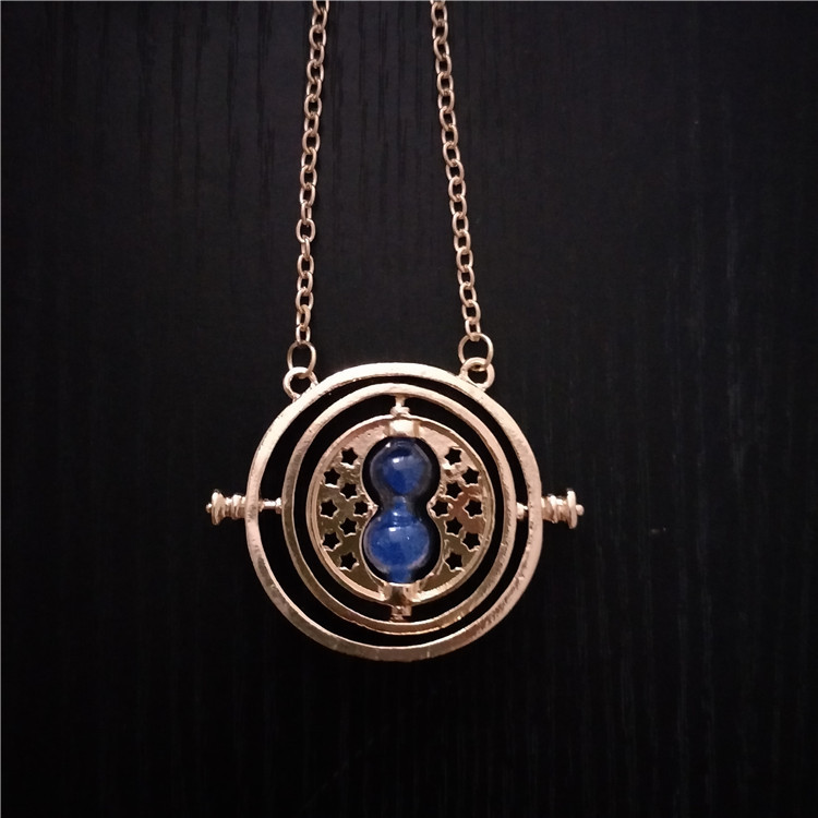 Jewelry Foreign Trade Original Single Harry Potter Time Converter Hourglass Necklace AliExpress Female