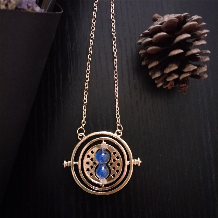 Jewelry Foreign Trade Original Single Harry Potter Time Converter Hourglass Necklace AliExpress Female