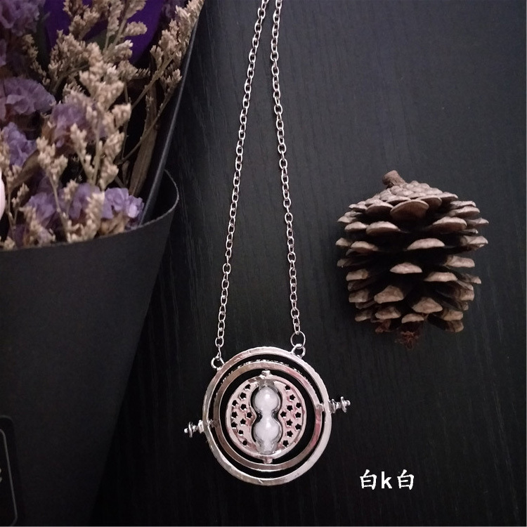 Jewelry Foreign Trade Original Single Harry Potter Time Converter Hourglass Necklace AliExpress Female