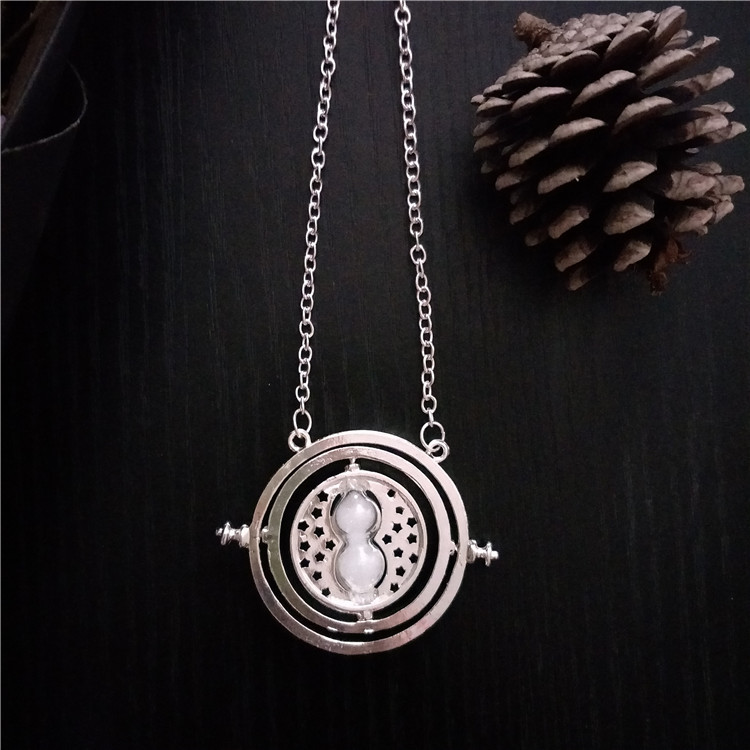 Jewelry Foreign Trade Original Single Harry Potter Time Converter Hourglass Necklace AliExpress Female