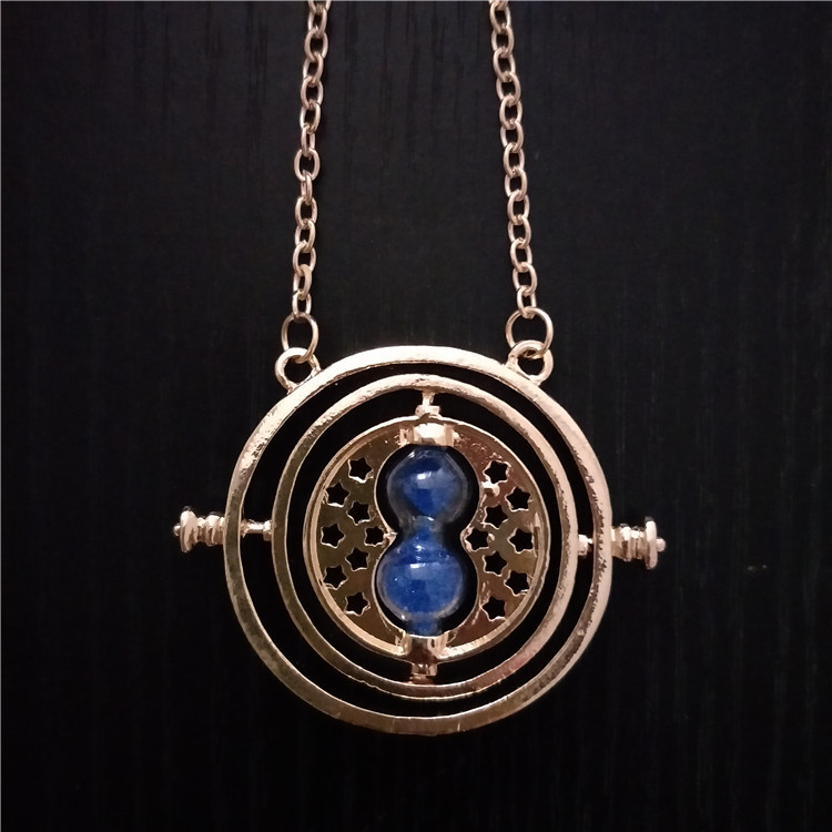 Jewelry Foreign Trade Original Single Harry Potter Time Converter Hourglass Necklace AliExpress Female