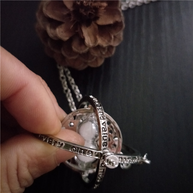 Jewelry Foreign Trade Original Single Harry Potter Time Converter Hourglass Necklace AliExpress Female