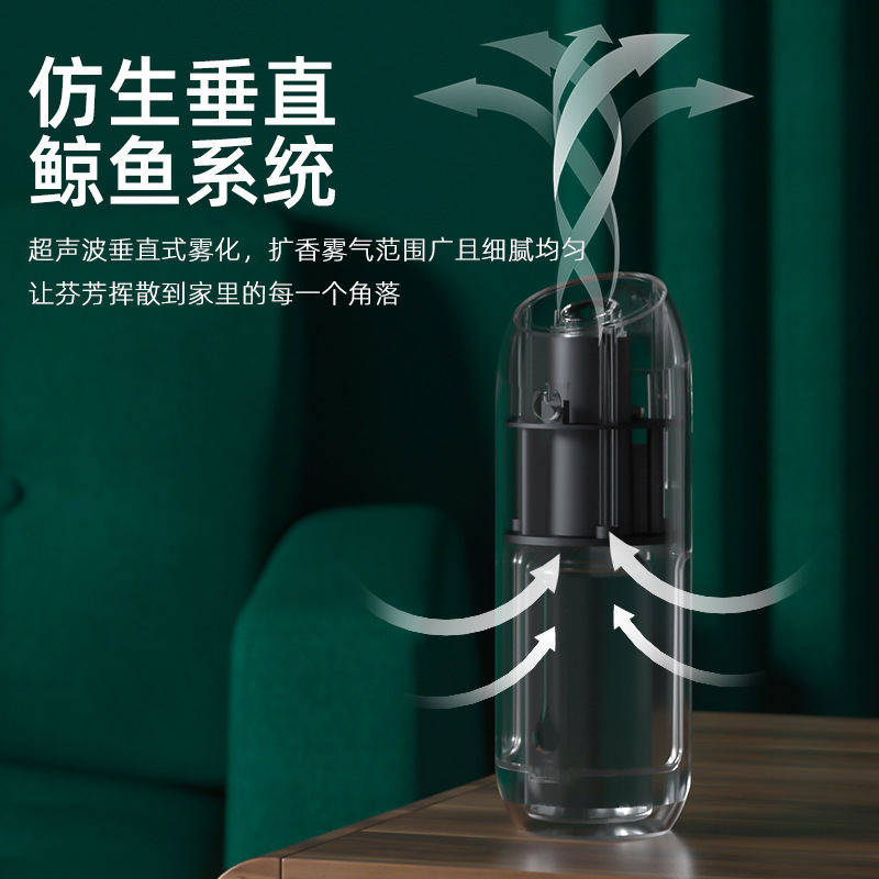 Smart Charging Household Automatic Aerosol Dispenser Air Fresh Fragrance Machine Toilet Odor Removal Ultrasonic Aroma Diffuser Bedroom Fragrance