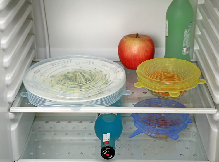 Edible Silicon Six-Piece Set Fresh Cover Stretch Bowl Cover Refrigerator Microwave Oven Sealed Transparent Plastic Wrap Silicone Cover Edible Silicon Six-Piece Set Fresh Cover Stretch Bowl Cover Refrigerator Microwave Oven Sealed Transparent Plastic Wrap Silicone Cover