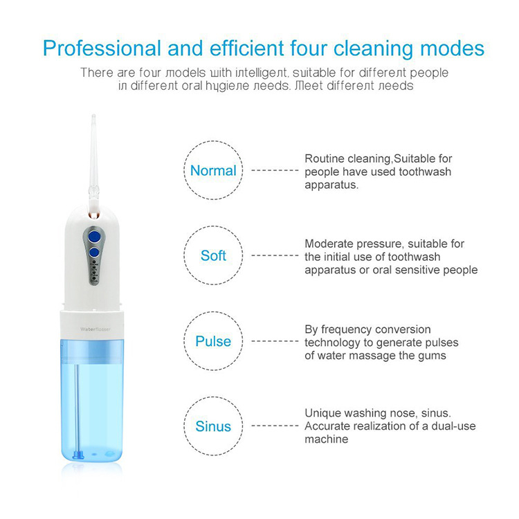 Portable Home Water Toothpick Cross-Border Ultrasonic Electric Tooth Cleaner Waterpik Electric Tooth Cleaner