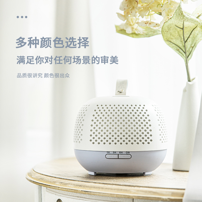 Factory Direct Sales New Essential Oil Aroma Diffuser 400ml Humidifier Ultrasonic Aroma Diffuser Automatic Aerosol Dispenser Household Fragrance Machine