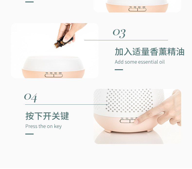 Factory Direct Sales New Essential Oil Aroma Diffuser 400ml Humidifier Ultrasonic Aroma Diffuser Automatic Aerosol Dispenser Household Fragrance Machine Factory Direct Sales New Essential Oil Aroma Diffuser 400ml Humidifier Ultrasonic Aroma Diffuser Automatic Aerosol Dispenser Household Fragrance Machine