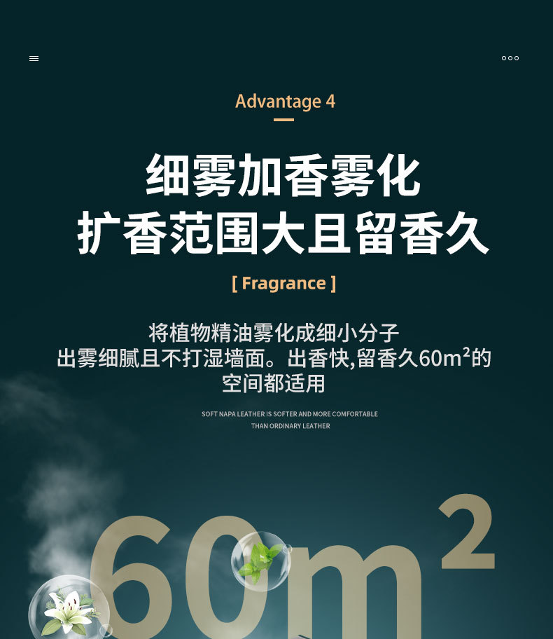 New Automatic Aerosol Dispenser Household Hotel Bathroom Car Ultrasonic Aroma Diffuser Fragrance Machine Rechargeable Essential Oil Device Aroma Diffuser