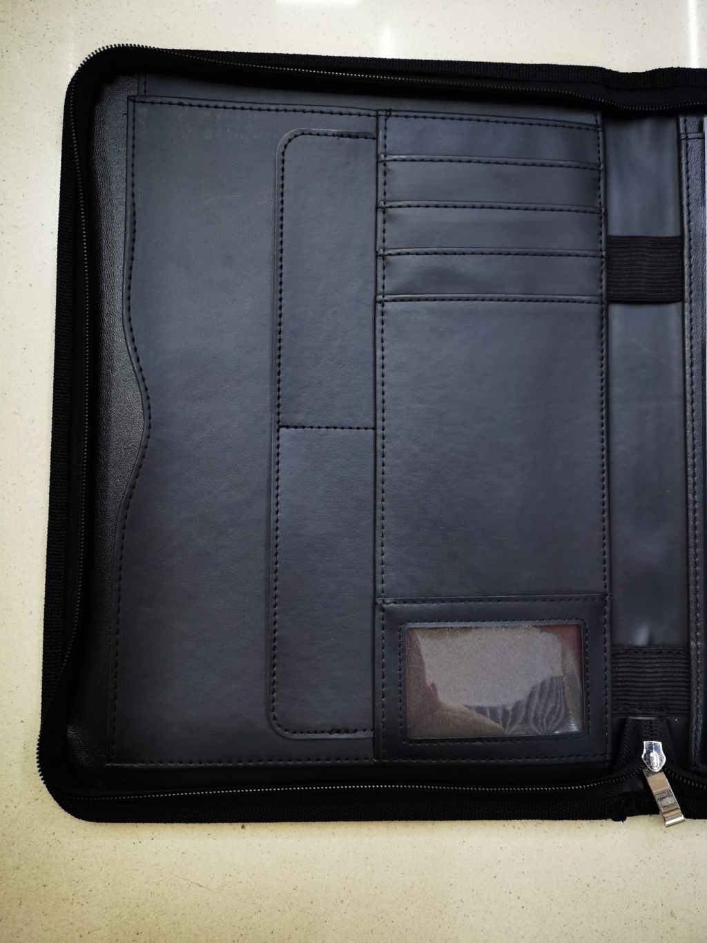 Pu Business Office A4 Male Package Folder Zipper Bag Hotel Service Guide Fare Menu Holder Pu Business Office A4 Male Package Folder Zipper Bag Hotel Service Guide Fare Menu Holder