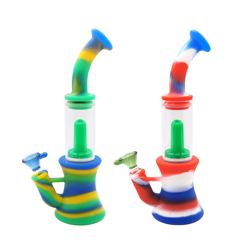 Wenzhou Manufacturers Popular Portable Silicone Tobacco Pipe Healthy and Environment-Friendly Hookah Wholesale