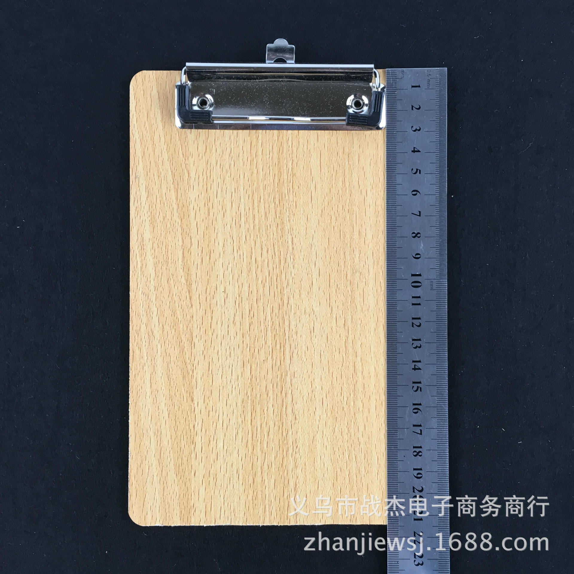 4mm K Board Flat Head Clip Thickness High Density MDF Tablet Clip Customized Logo Menu Holder Writing Board