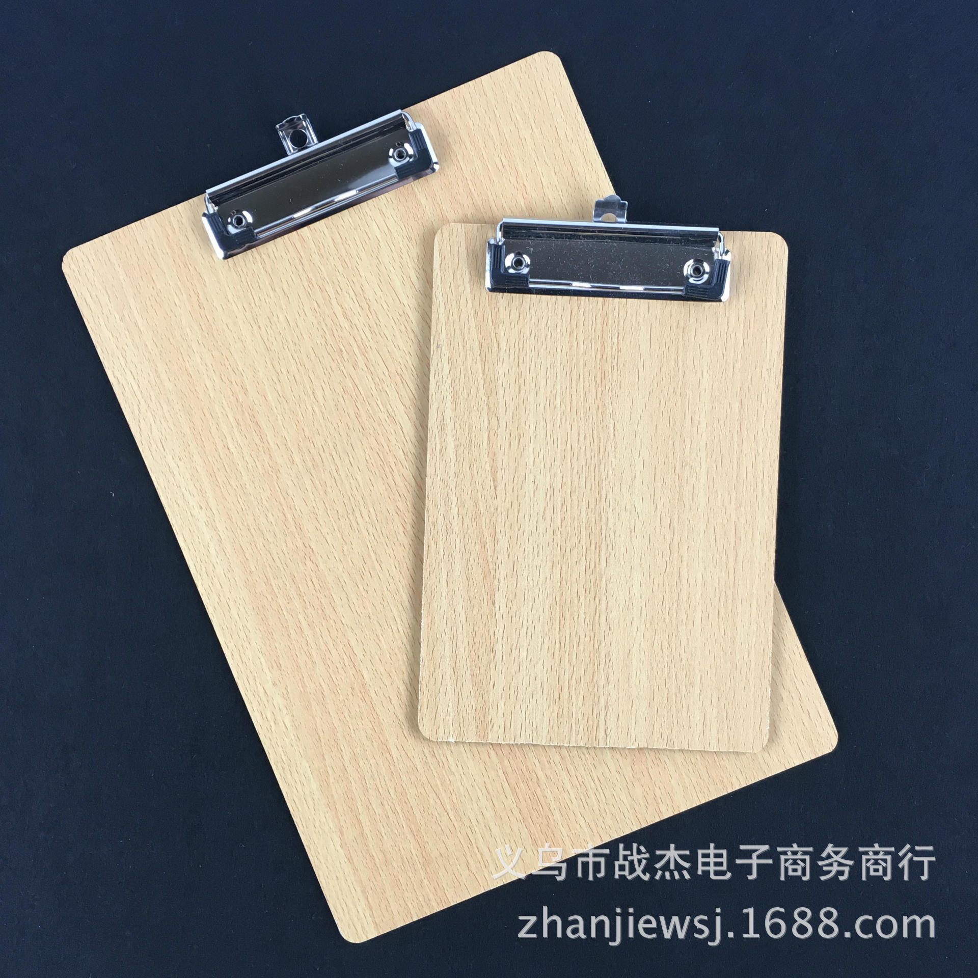 4mm K Board Flat Head Clip Thickness High Density MDF Tablet Clip Customized Logo Menu Holder Writing Board