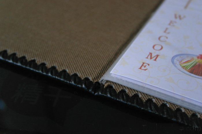 Xinhua rise luxury hotel leather cover the table menu menu menu folder folder. Xinhua rise luxury hotel leather cover the table menu menu menu folder folder.