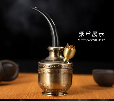 Factory Direct Sales High-End Dual-Use Hookah Double Filter Hookah Health Hoyah Fine Cigarette Holder Wholesale Factory Direct Sales High-End Dual-Use Hookah Double Filter Hookah Health Hoyah Fine Cigarette Holder Wholesale