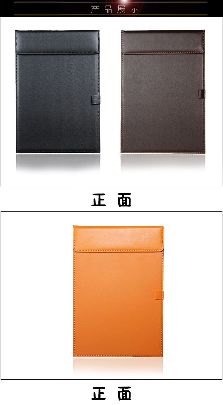 Professional Processing Customized Hotel Supplies Cashier Drinks Menu Clip Notepad Multi-Functional Office Writing Board Customization