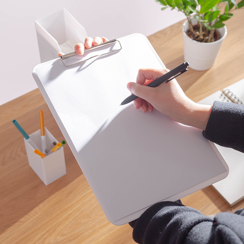 A4 Plate Holder Writing Pad Plastic Copy Board Writing Plate Holder Sub Menu Pad File Folder Thick Hard