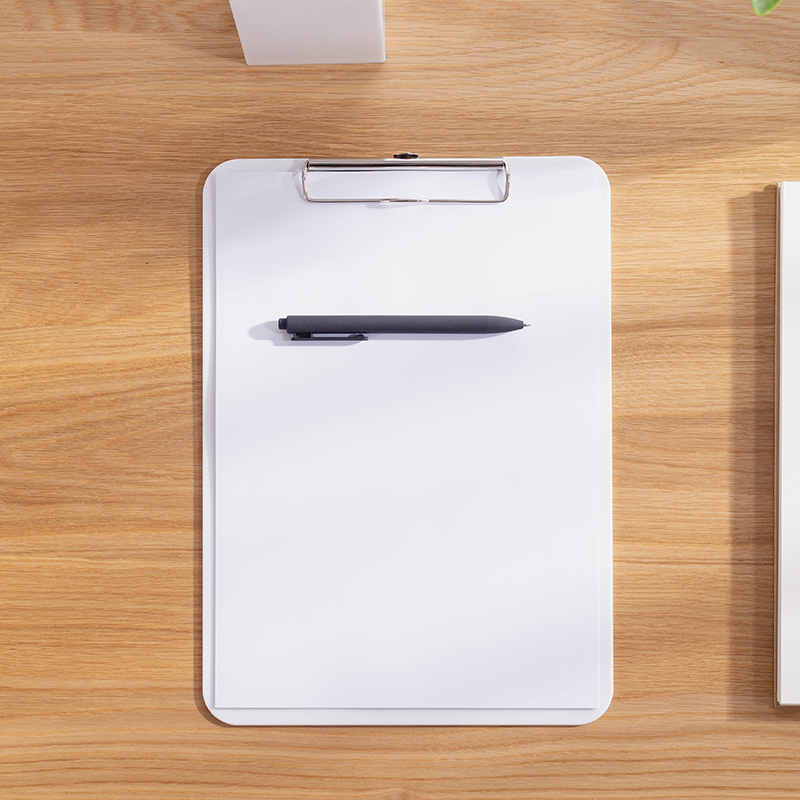 A4 Plate Holder Writing Pad Plastic Copy Board Writing Plate Holder Sub Menu Pad File Folder Thick Hard