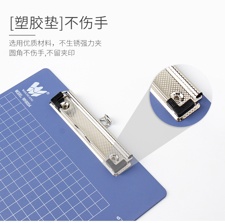 File Folder A4 Card Holder A6 Hanging Writing Pad Ticket Clips A5 Hanging Menu Plastic Writing Pad Clip