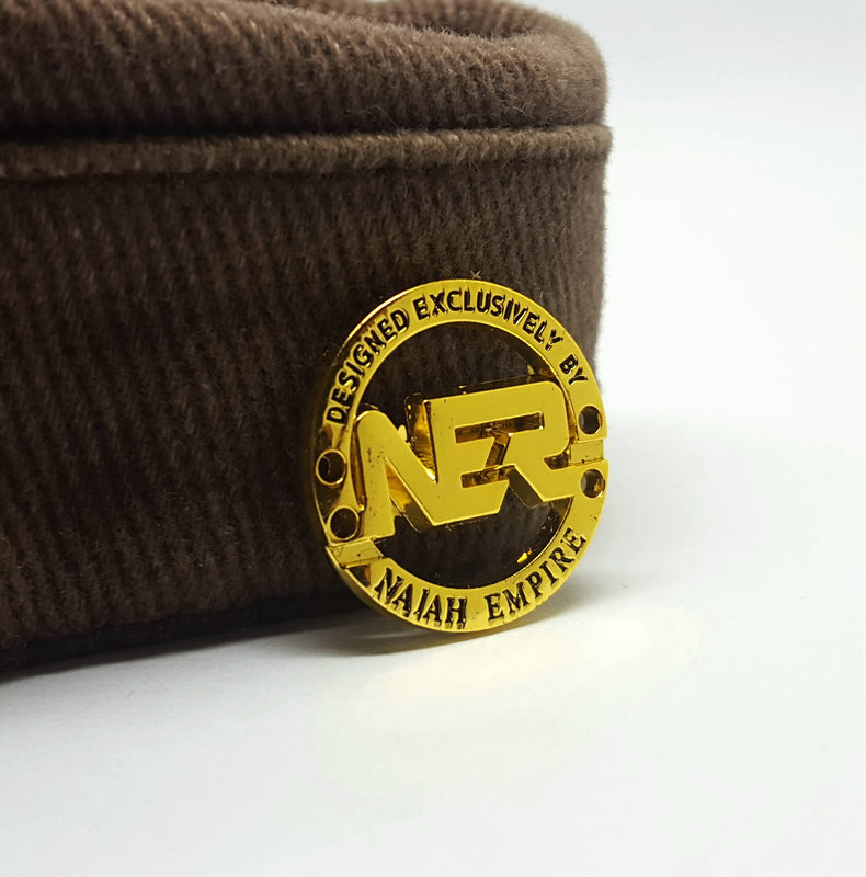 Customized Glass Hookah Alloy Labeling Hardware Metal Logo Alloy Brushed Nameplate Pipe Corrosion Iron Logo