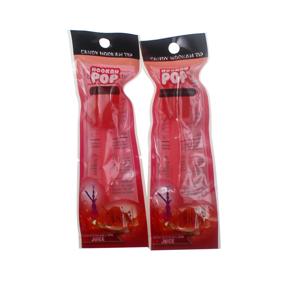 Amazon Cross-Border Disposable Plastic Cigarette Holder Fruit Flavor with Candy Arab Accessories Hookah Cigarette Holder Can Be Eaten