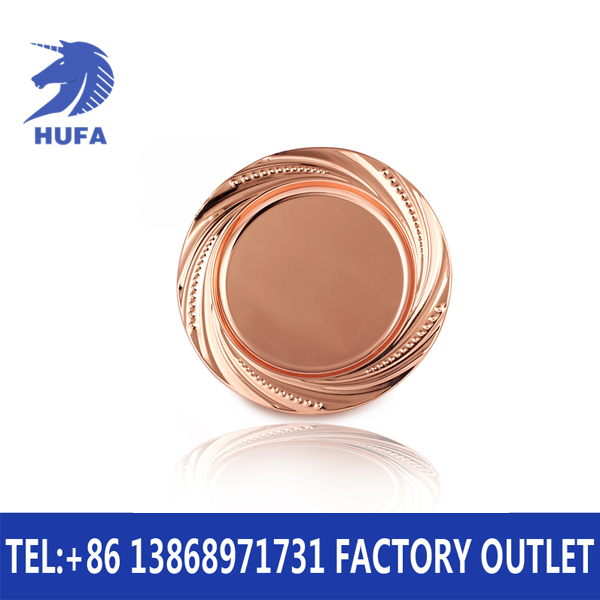 Interleaved rose gold pearl disc stainless steel, copper disc process plate hookah tray stainless steel plate