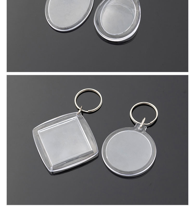 Key Chain Empty Shell Transparent Acrylic Photo Frame Plastic Photographic Studio Photo Number Plate Storage Card Bag Ha Key Chain Empty Shell Transparent Acrylic Photo Frame Plastic Photographic Studio Photo Number Plate Storage Card Bag Ha