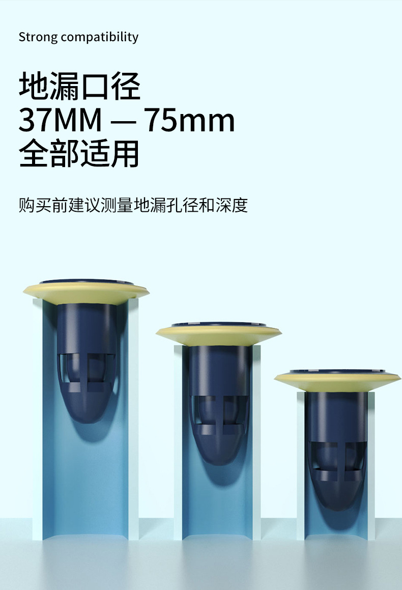 Upgraded Deodorant Floor Drain Core Bathroom Sewer Filter Insect-Proof Toilet Anti-Odor Floor Drain Cover Factory Direct Supply Upgraded Deodorant Floor Drain Core Bathroom Sewer Filter Insect-Proof Toilet Anti-Odor Floor Drain Cover Factory Direct Supply