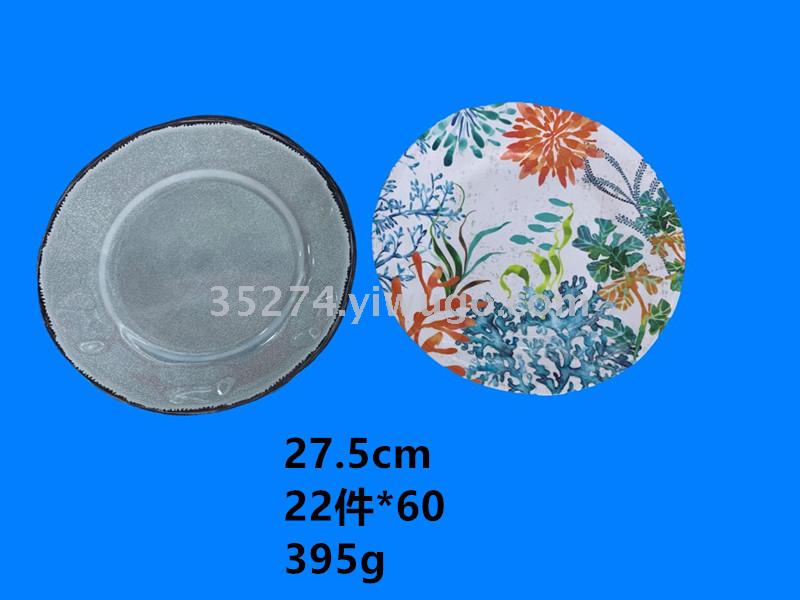 Lamine plate 100% A5 applique flat plate run river lake place hot style can be sold by tons of large quantity from the best