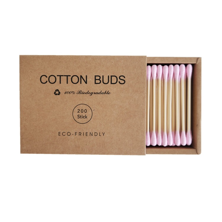 Color Cleansing and Makeup Cotton Swab Disposable OEM Customized Spot Kraft Box Bamboo Plastic Paper Cotton Swab Stick Color Cleansing and Makeup Cotton Swab Disposable OEM Customized Spot Kraft Box Bamboo Plastic Paper Cotton Swab Stick