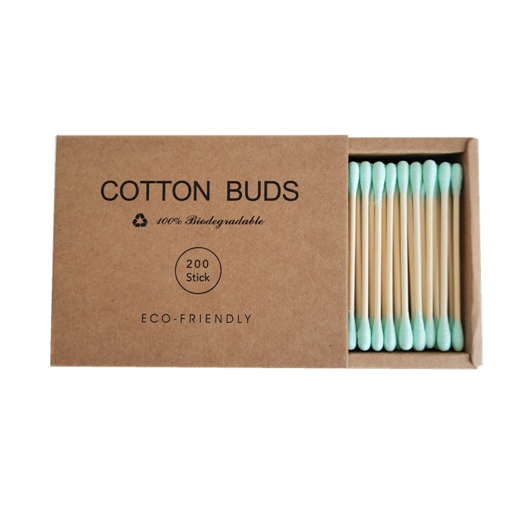 Color Cleansing and Makeup Cotton Swab Disposable OEM Customized Spot Kraft Box Bamboo Plastic Paper Cotton Swab Stick Color Cleansing and Makeup Cotton Swab Disposable OEM Customized Spot Kraft Box Bamboo Plastic Paper Cotton Swab Stick