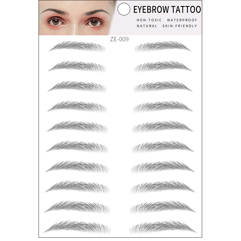 Disposable Eyebrow Stencil Paper Water Transfer Printing Internet Celebrity 3D Imitation Ecology Eyebrow Stencil Disposable Eyebrow Stencil Paper Water Transfer Printing Internet Celebrity 3D Imitation Ecology Eyebrow Stencil