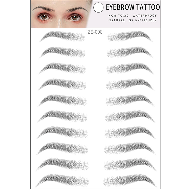 Disposable Eyebrow Stencil Paper Water Transfer Printing Internet Celebrity 3D Imitation Ecology Eyebrow Stencil Disposable Eyebrow Stencil Paper Water Transfer Printing Internet Celebrity 3D Imitation Ecology Eyebrow Stencil