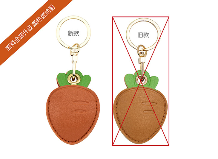 Bamenchongshe Cartoon Access Card Leather Case Personality Creative Keychain Pendant Cute Girl Bag Hanging Small Gift