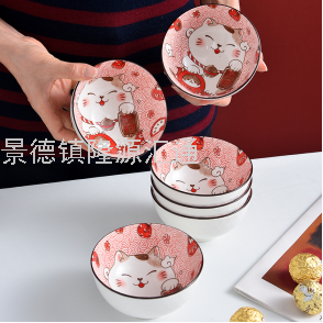 Gift Bowl Tableware Set Company Gift Anniversary Gift Ceramic Bowl Dish & Plate Spoon Jingdezhen Tableware Set Gift Bowl Tableware Set Company Gift Anniversary Gift Ceramic Bowl Dish & Plate Spoon Jingdezhen Tableware Set