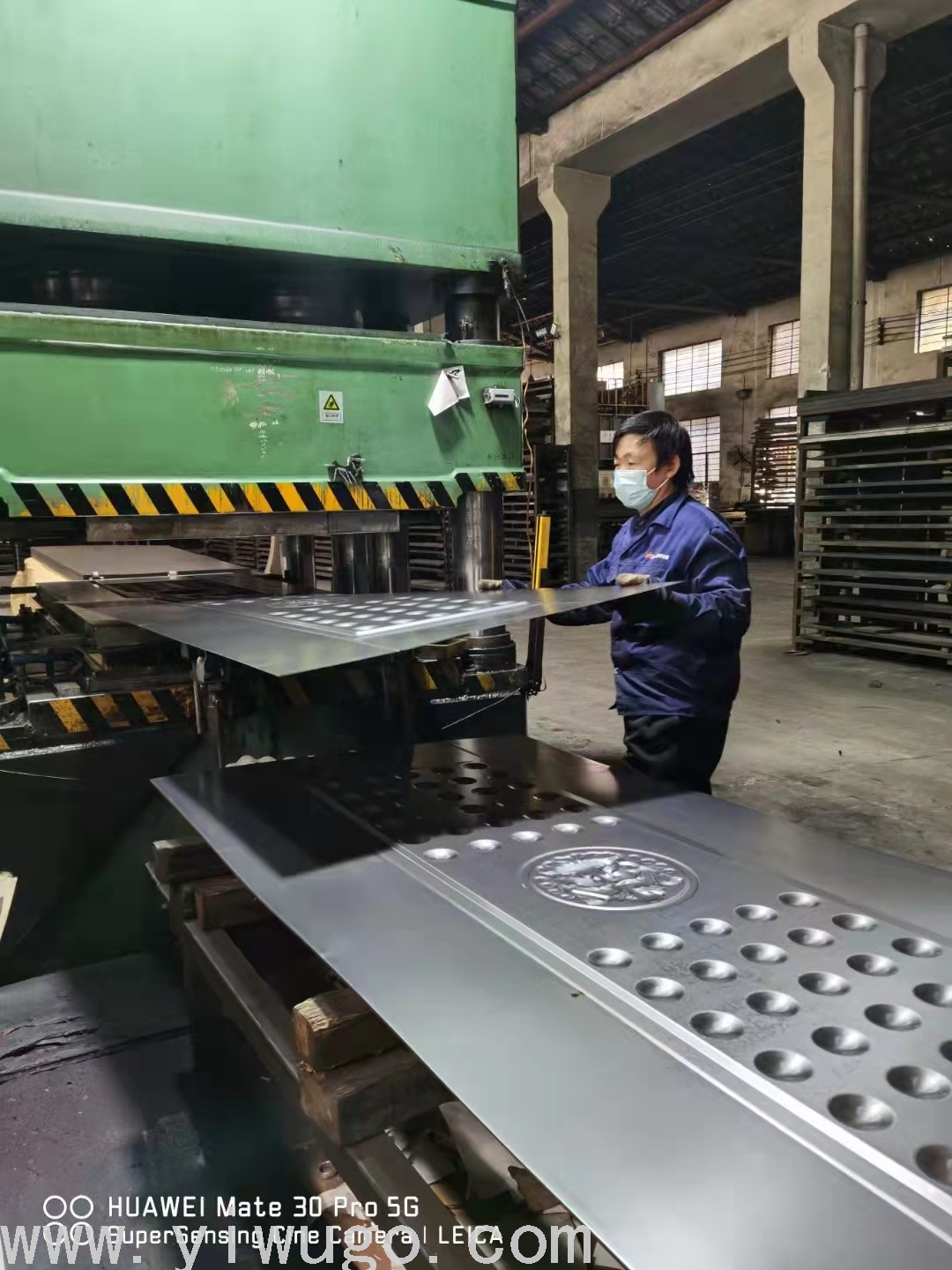 Factory Direct Sales Embossed Door Panel Anti-Theft Door Panel Door Panel Metal Sheet Zinc Alloy Cold Rolled Plate
