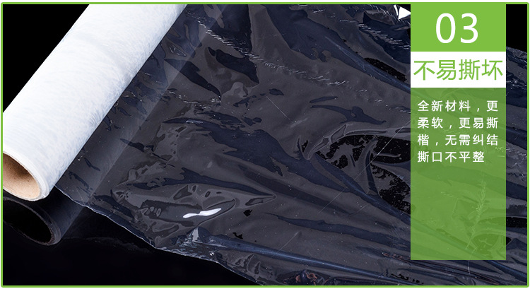 Factory Direct Sales High-Grade PE Plastic Wrap Green Colorless Transparent Four-in-One Special Plastic Wrap for Vegetables and Fruits