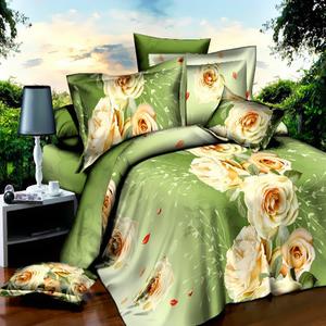 3D creative set of four cotton polyester fiber bedding bedding set of four foreign trade wind dance