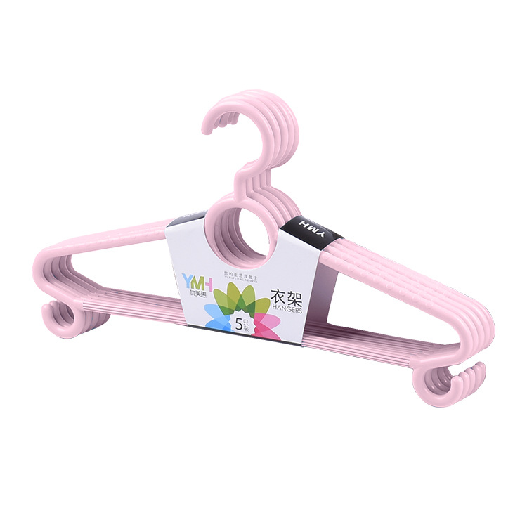 Household plastic clothes hanger clothes hang multi-function Seamless clothes support windbreaker rack Clothes hang 5 entry entry Household plastic clothes hanger clothes hang multi-function Seamless clothes support windbreaker rack Clothes hang 5 entry entry