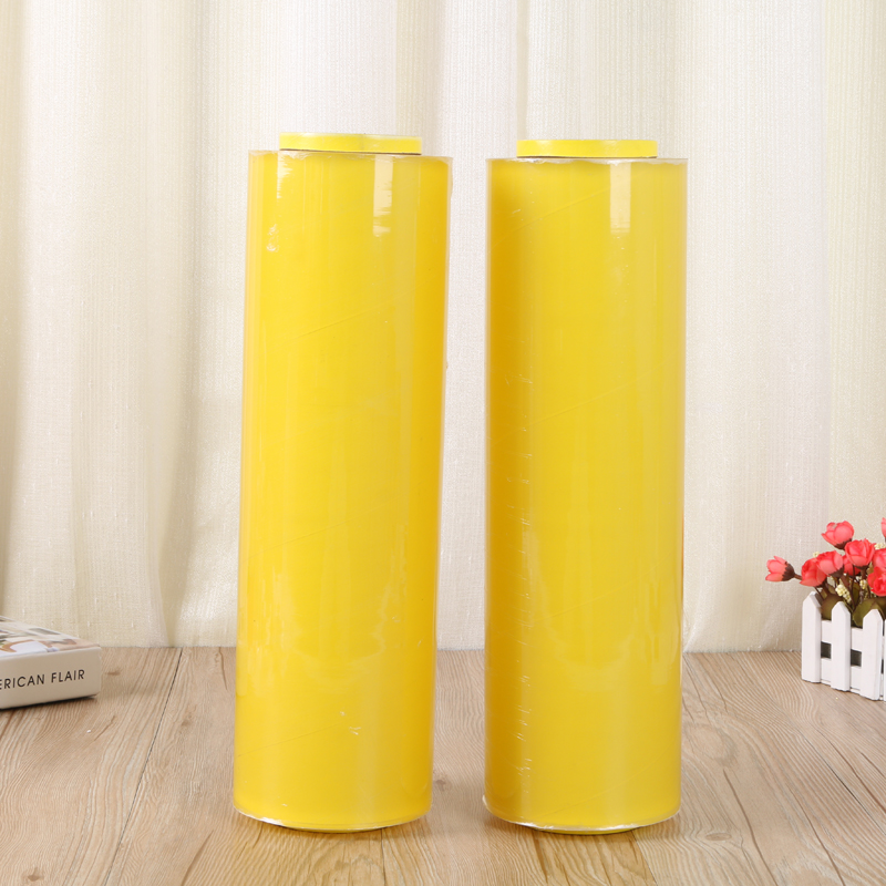 Environment-friendly PVC plastic film food grade fresh vegetable and fruit plastic wrap.