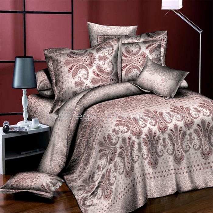 Autumn/winter new products bedding set of four polyester 3D active printing bedding factory outlets---the elephant