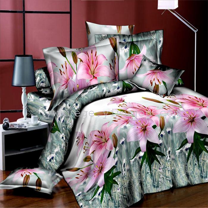 Autumn/winter new products bedding set of four polyester 3D active printing bedding factory outlets---Castle stars Autumn/winter new products bedding set of four polyester 3D active printing bedding factory outlets---Castle stars