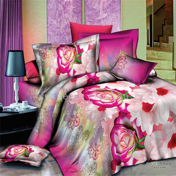 Activity of new four-piece bedding set cotton active printing stylish factory direct spring Activity of new four-piece bedding set cotton active printing stylish factory direct spring