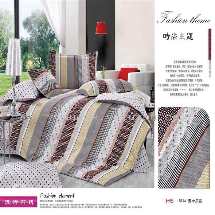 Four-piece bedding set of four cotton wedding 128*68 Twill fabric factory outlets in Europe and America style