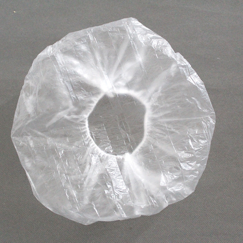 Wholesale Spot Disposable Shower Cap Plastic Thickened Strip Shower Cap Spot Disposable PE Plastic Wrap Bowl Set Cover Vegetables