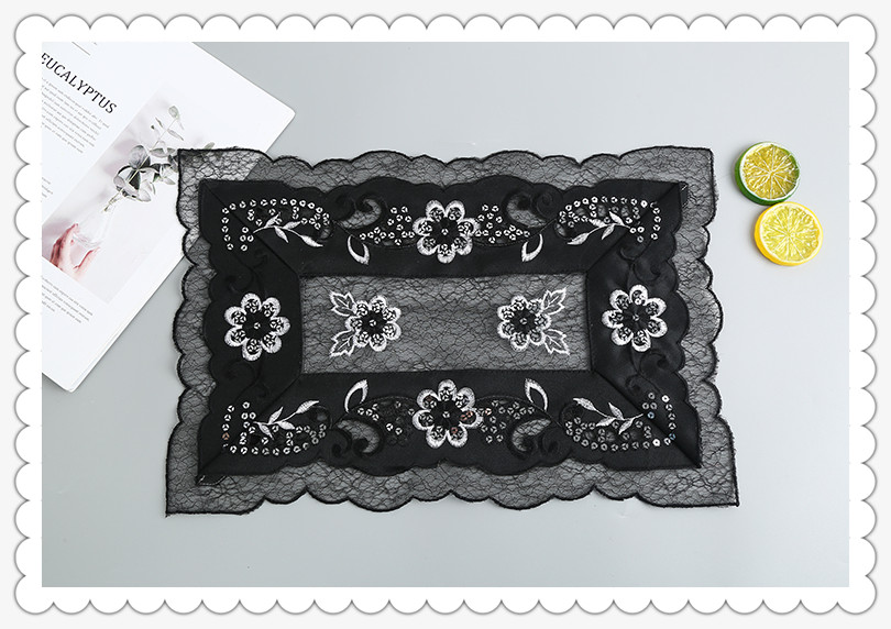 Placemat Tablecloth Fabric Dining Table Modern Simple Home Middle East Foreign Trade 30*45 Placemat Tablecloth Fabric Dining Table Modern Simple Home Middle East Foreign Trade 30*45
