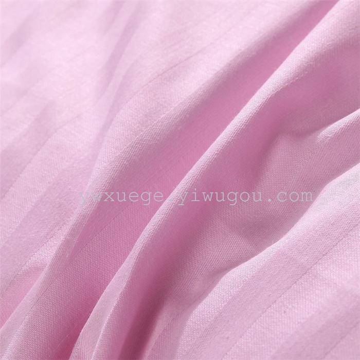 Star hotel Hotel bedding wholesale hotel four set Cotton satin satin bedding set of four 13 colors to choose