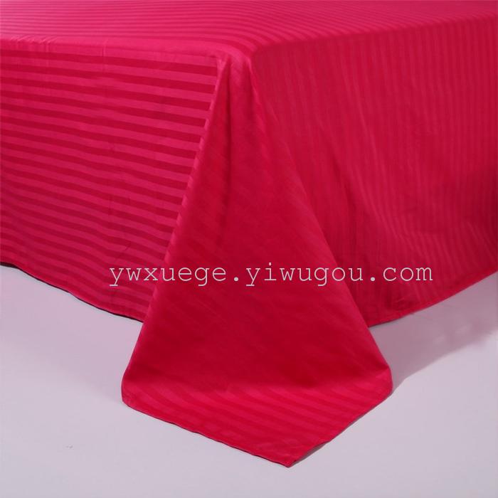 Star hotel Hotel bedding wholesale hotel four set Cotton satin satin bedding set of four 13 colors to choose